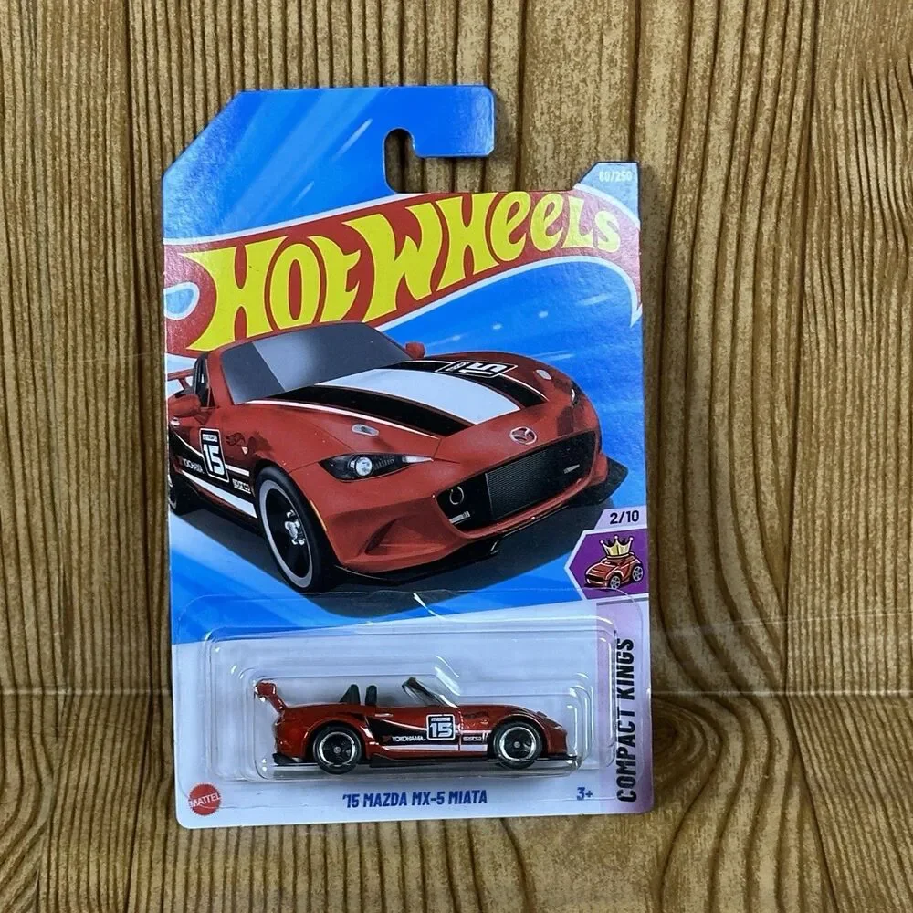 Hot Wheels Compact Kings ‘15 Mazda MX-5 Miata And Fiat‎ 500e 2 Car Lot